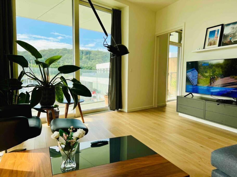 Bo Med Stil Og Udsigt Til Aarhus Lystbadehavn Apartment Exterior foto