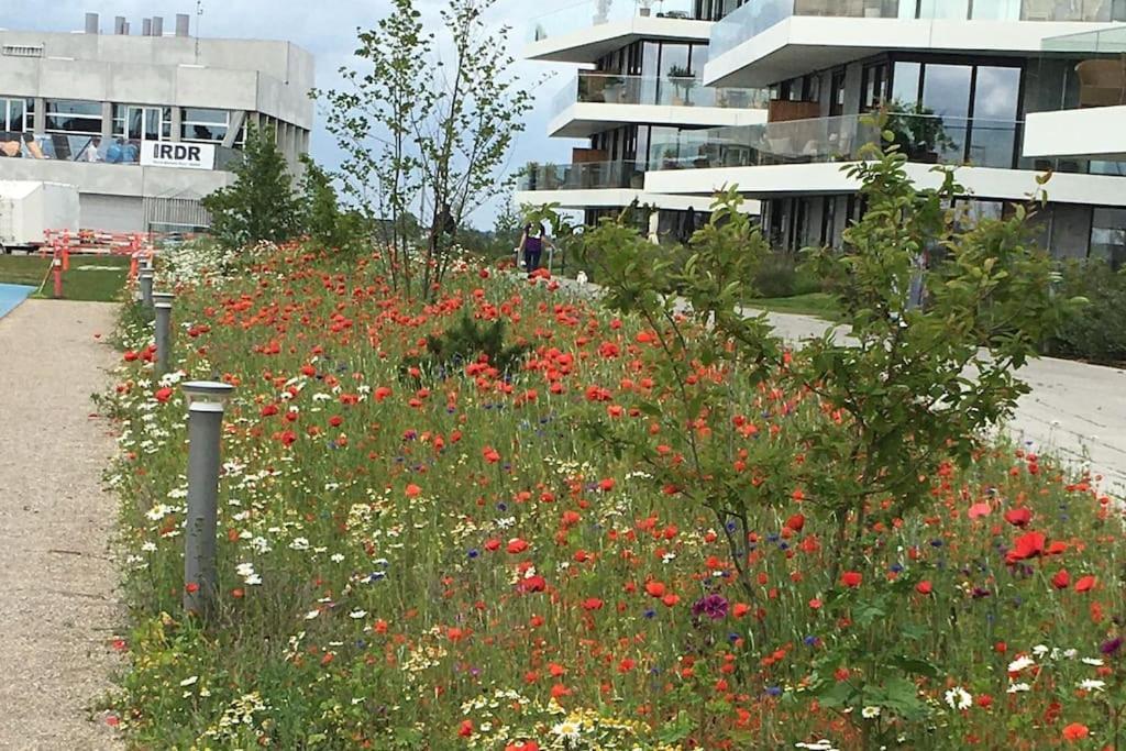 Bo Med Stil Og Udsigt Til Aarhus Lystbadehavn Apartment Exterior foto