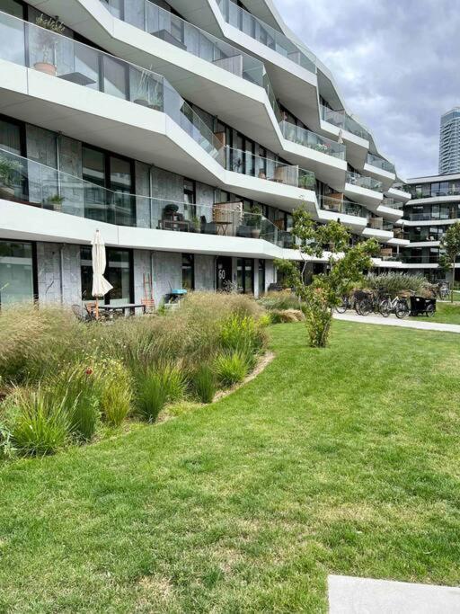 Bo Med Stil Og Udsigt Til Aarhus Lystbadehavn Apartment Exterior foto