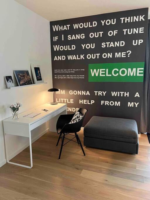 Bo Med Stil Og Udsigt Til Aarhus Lystbadehavn Apartment Exterior foto