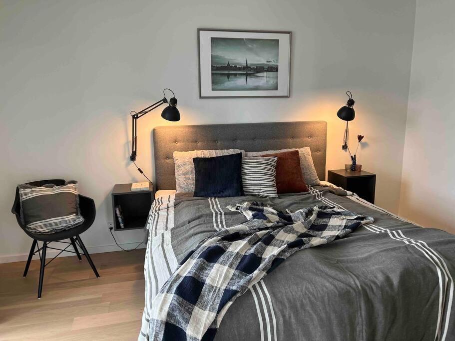 Bo Med Stil Og Udsigt Til Aarhus Lystbadehavn Apartment Exterior foto